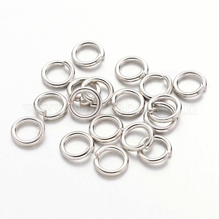 90шт открытые прыжковые кольца X-JRC6mm-NF-1