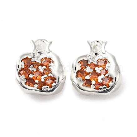 Латунные микро проложить кубического циркония подвески KK-H455-16P-1