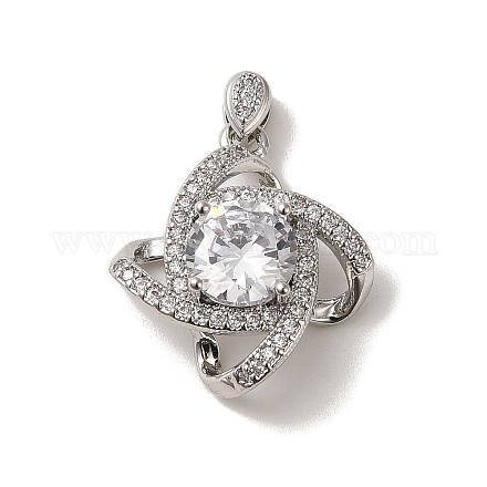 Микро проложить кубического циркония подвески KK-S351-01P-01-1