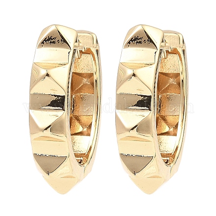 Серьги-кольца из латуни EJEW-I289-16KCG-1