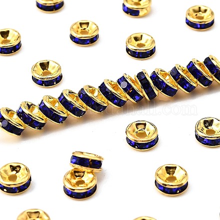 Латунные бусины разделители для поставки стразов RB-A014-Z6mm-05G-1