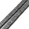Electroplated Synthetic Non-magnetic Hematite Beads Strands, Hexagon & Bowknot, 7x5x3mm, Hole: 0.8mm, about 98pcs/strand, 15.94''(40.5cm)