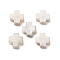 Natural Moonstone Beads, Cross, 8x8x3mm, Hole: 1.2mm