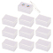 Acrylic Jewelry Storage Box, Visual Box with Sponge Inside, Rectangle, White, 5.7x3.7x2.8cm