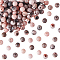 Natural Pink Zebra Jasper Beads, Round, 6mm, Hole: 1mm, about 58~60pcs/Strand, 15.20''(38.6cm), 2strands/box