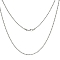 Tarnish Resistant Twisted Stainless Steel Rope Chain Necklace Making, with Lobster Clasps, Size: about 20 inch(51cm) long, 2mm wide
