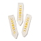 Natural Quartz Crystal Moon Phase Pendants, Rock Crystal Arrow Charms, 49.5x12.5x6mm, Hole: 1.6mm