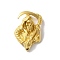 PVD Vacuum Plating 304 Stainless Steel Pendants, Death Charm, Golden, 34x23x11.5mm, Hole: 6x4mm