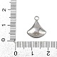 Подвески-веера из синтетической ракушки из нержавеющей стали 304 STAS-P402-03A-P-3