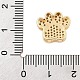 Латунный микро pave прозрачный кубик циркония подвески ZIRC-I068-23G-3