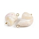Подвески из натуральных ракушек STAS-D378-30G-2