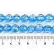 Ручная работа золотой фольги Lampwork бисер пряди LAMP-Q002-01C-4
