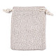 Drawstring мешки хлопка упаковка мешочки X-ABAG-R011-7x9-2
