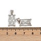 Латунные микропаве прозрачные подвески с фианитом KK-A269-40P-3