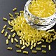 Прозрачные цвета блестящие стеклянные бусины из стекляруса SEED-N005-001-A12-1