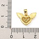 Стойки обшивки латунь микро проложить Циркон подвеску KK-U035-09G-3