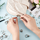 16 комплект 2 стильных d-кнопок с кольцевой головкой из сплава DIY-FG0003-81-3