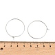 Латунная фурнитура для хооп серег X-KK-R112-038D-3