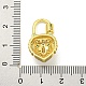 Латунные микро проложить кубического циркония подвески KK-K354-15G-3