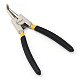 45 # стальные плоскогубцы с загнутым концом TOOL-WH0129-17-1