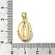 Латунные микро проложить кубического циркония подвески KK-C090-35G-04-3