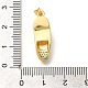 Реечное покрытие латунь с подвесками из кубического циркония KK-Z086-48G-3