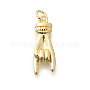 Латунные подвески KK-L225-008G-02