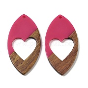 Подвески из смолы и ореха WOOD-I013-02B