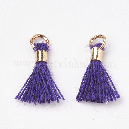 Кулон с кисточкой из поликоттона (полиэстер) FIND-S275-12G-1