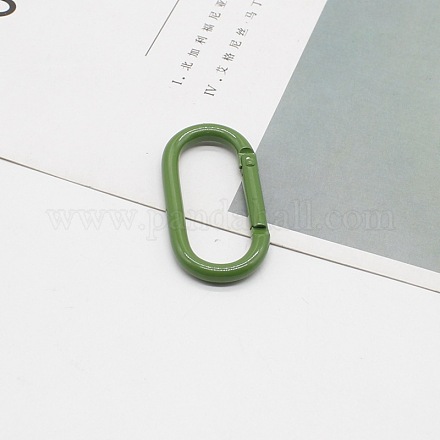 Застежки из пружинных колец из сплава FIND-H002-82B-1