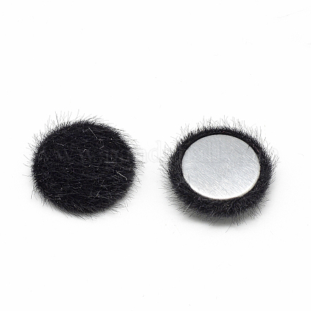 Кабошоны из искусственного меха норки WOVE-S084-18A-1