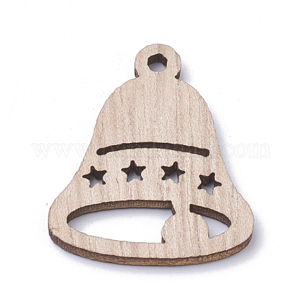 Неокрашенные деревянные подвески X-WOOD-S040-25-1