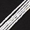Natural Freshwater Shell Dyed Beads Strands, Column, Sea Green, 4.8x3mm, Hole: 0.8mm, about 78pcs/strand, 14.96''(38cm)