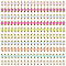 200Pcs 10 Colors Transparent Acrylic Pendants, Heart Charms with Antique Golden Plated 304 Stainless Steel Findings, Mixed Color, 19x8x3mm, Hole: 2.5mm, 20pcs/color