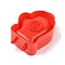 Christmas Theme ABS Plastic Classic Mini Press Apple Pie Molds, Baking Tools, 125x82x41.5mm