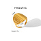 Geometric Stainless Steel Open Cuff Rings with Irregular High-end Feel, Real 18K Gold Plated, Inner Diameter: 17mm