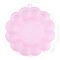 Flower Plastic Bead Storage Containers, 13 Compartments, Pink, 15.5x15.5x2.5cm