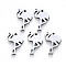 Tarnish Resistant 304 Stainless Steel Pendants, Laser Cut, Flamingos Shape, Stainless Steel Color, 15.5x11x1mm, Hole: 1.2mm