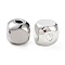 Non-Tarnish 201 Stainless Steel Beads, Cube, Stainless Steel Color, 5x5x5mm, Hole: 1.6mm