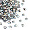 Preciosa® Crystal Hotfix Flatback Stones, Czech Crystal, Round(438 11 612 Chaton Rose VIVA 12 ®), 10330 200 Lt.Col.Topaz AB, SS16(3.8~4mm)
