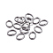 Tarnish Resistant 304 Stainless Steel Jump Rings, Open Jump Rings, Oval, Stainless Steel Color, 18 Gauge, 8x6x1mm, Inner Diameter: 4x6mm