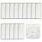 SUNNYCLUE 1 Box 50Pcs Stamping Blank Tags Stainless Steel Stamping Tags Engraving Message Word Tag Retangle Stamping Charms for Jewelry Making Charms DIY Earrings Bracelet Necklace Craft Supplies