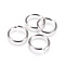 Tarnish Resistant 304 Stainless Steel Open Jump Rings, Stainless Steel Color, 12 Gauge, 20x2mm, Inner Diameter: 16mm, about 110pcs/bag