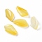 Natural Yellow Agate Pendants, Rhombus, 21x11x4mm, Hole: 0.8mm