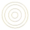Iron Hoops, Macrame Ring, for Crafts and Woven Net/Web with Feather Supplies, Ring, 150mm