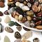 Natural Mixed Gemstone Beads, No Hole, Nuggets, 12~16mm