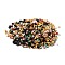Glass Nail Art Decoration Accessories, Mixed Shape, Mixed Color, 1.2~5x1.2~4x0.7~2.5mm
