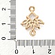 Латунные подвески из прозрачного кубического циркония ZIRC-U004-02G-01-3