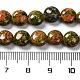 Природные Unakite бисер нитей G-T047-A21-01-5
