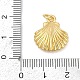 Латунные подвески KK-U058-57A-G-3